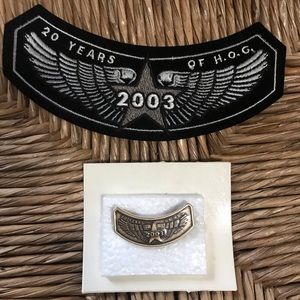 Harley-Davidson HOG 2003 Rocker Patch & Pin Ser